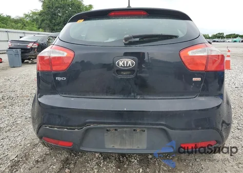 2013 Kia Rio Lx из США, поврежденный, VIN KNADM5A31D6144684